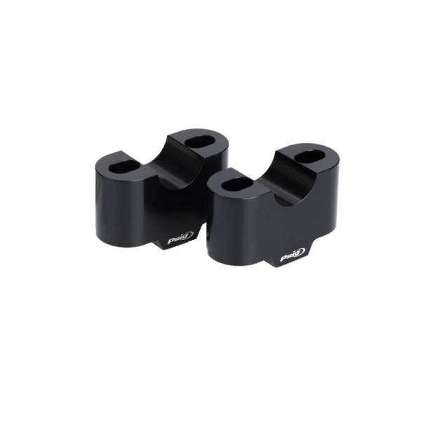 Puig 20mm Handlebar Risers For 22mm Bars Black